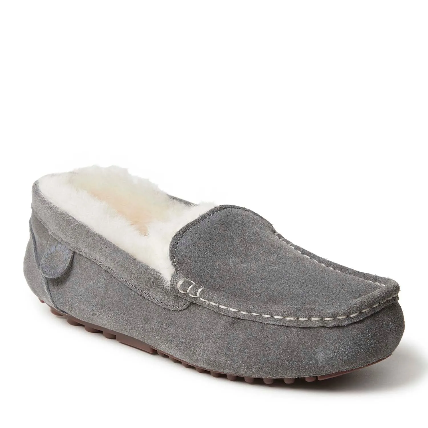 Fireside By Dearfoams Women's Mel Genuine Shearling Moccasin