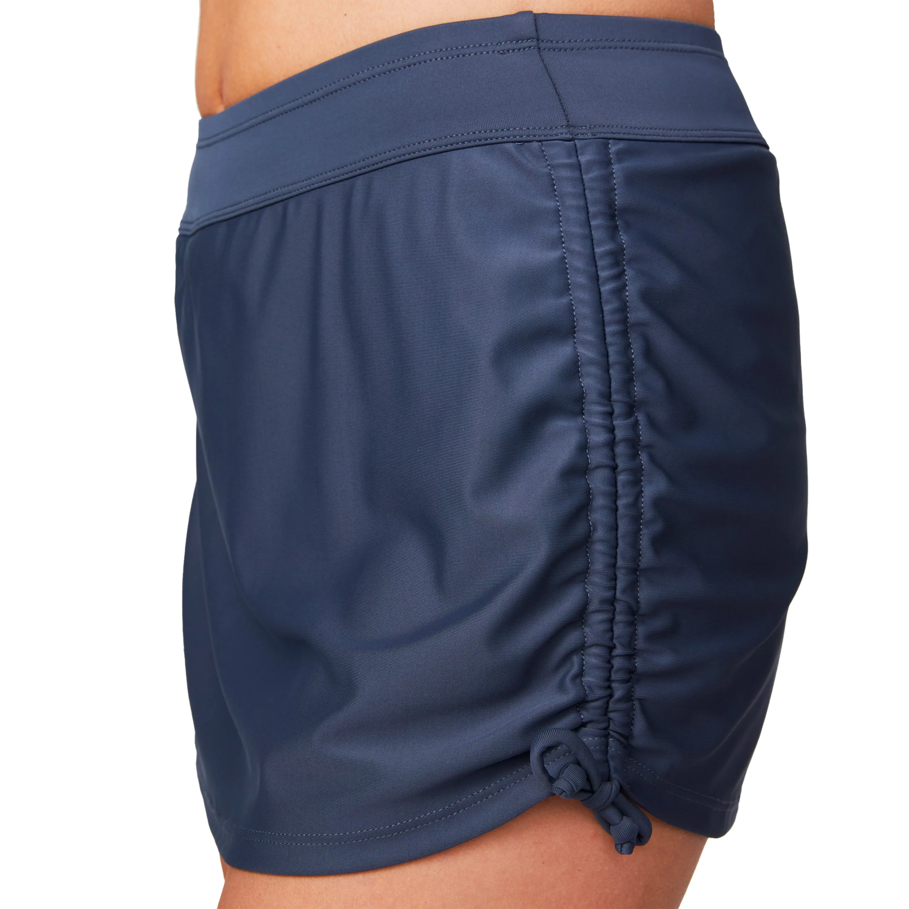 Free Country Women's Side Shirred Swim Skirt