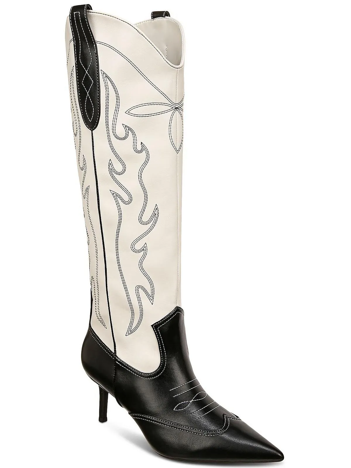 Hayleigh Womens Faux Leather Knee-High Boots