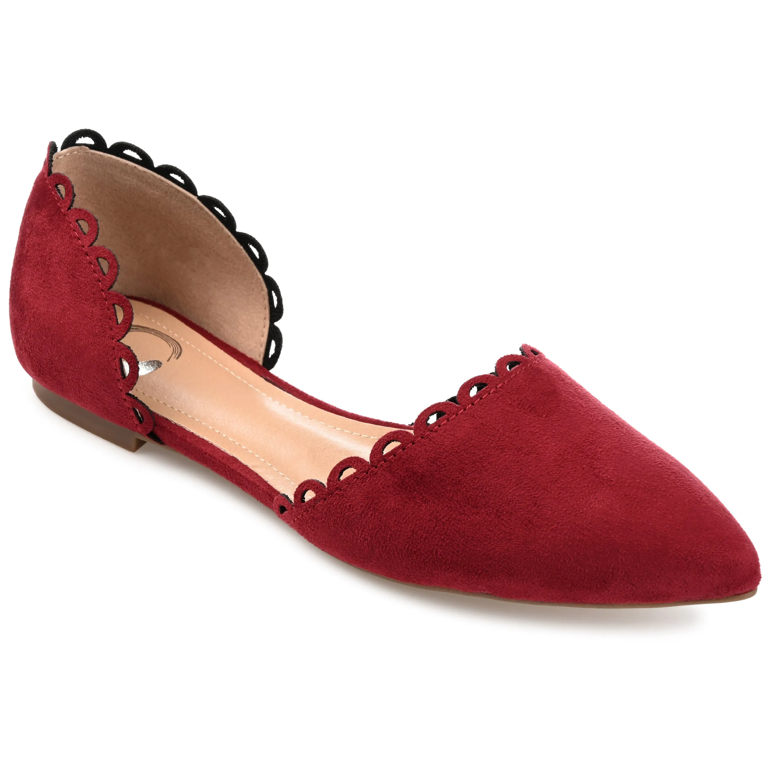 Journee Collection Women's Wide Width Jezlin Flat