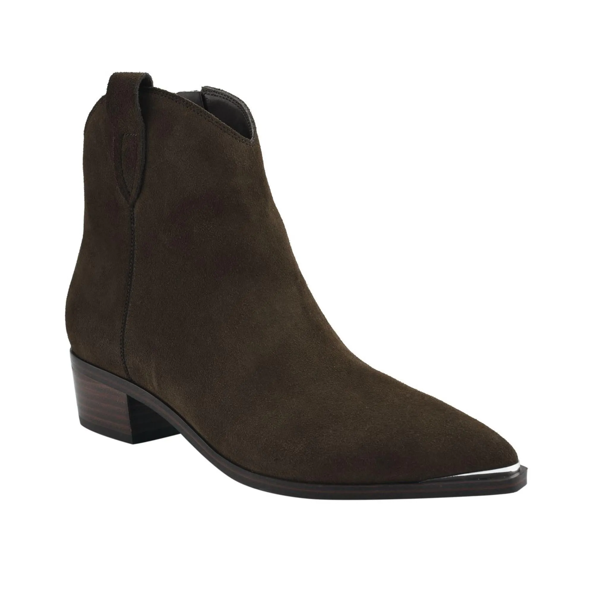Mikala Womens Padded Insole Pointed Toe Cowboy, Western Boots