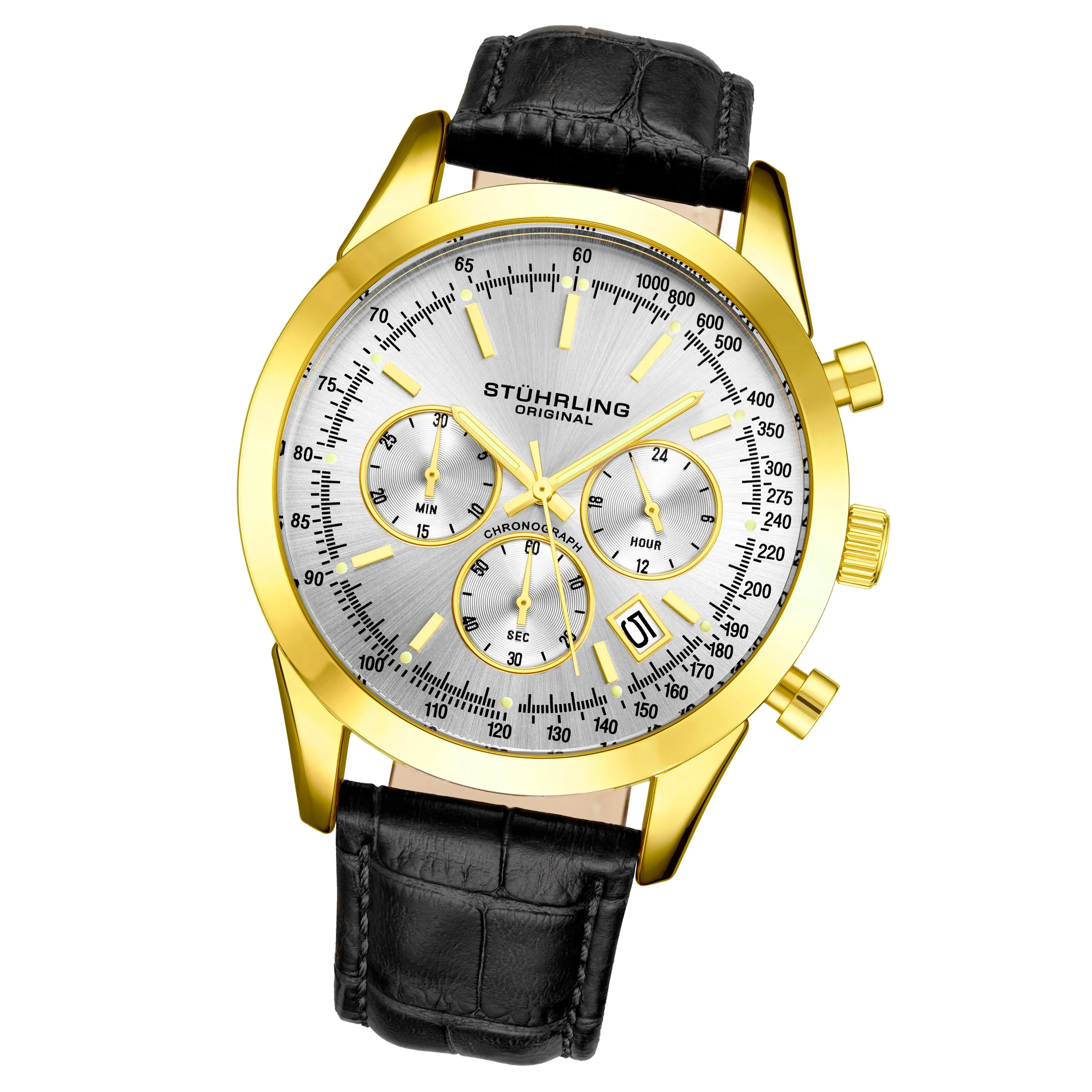 Rialto 3975L Quartz 44mm Chronograph