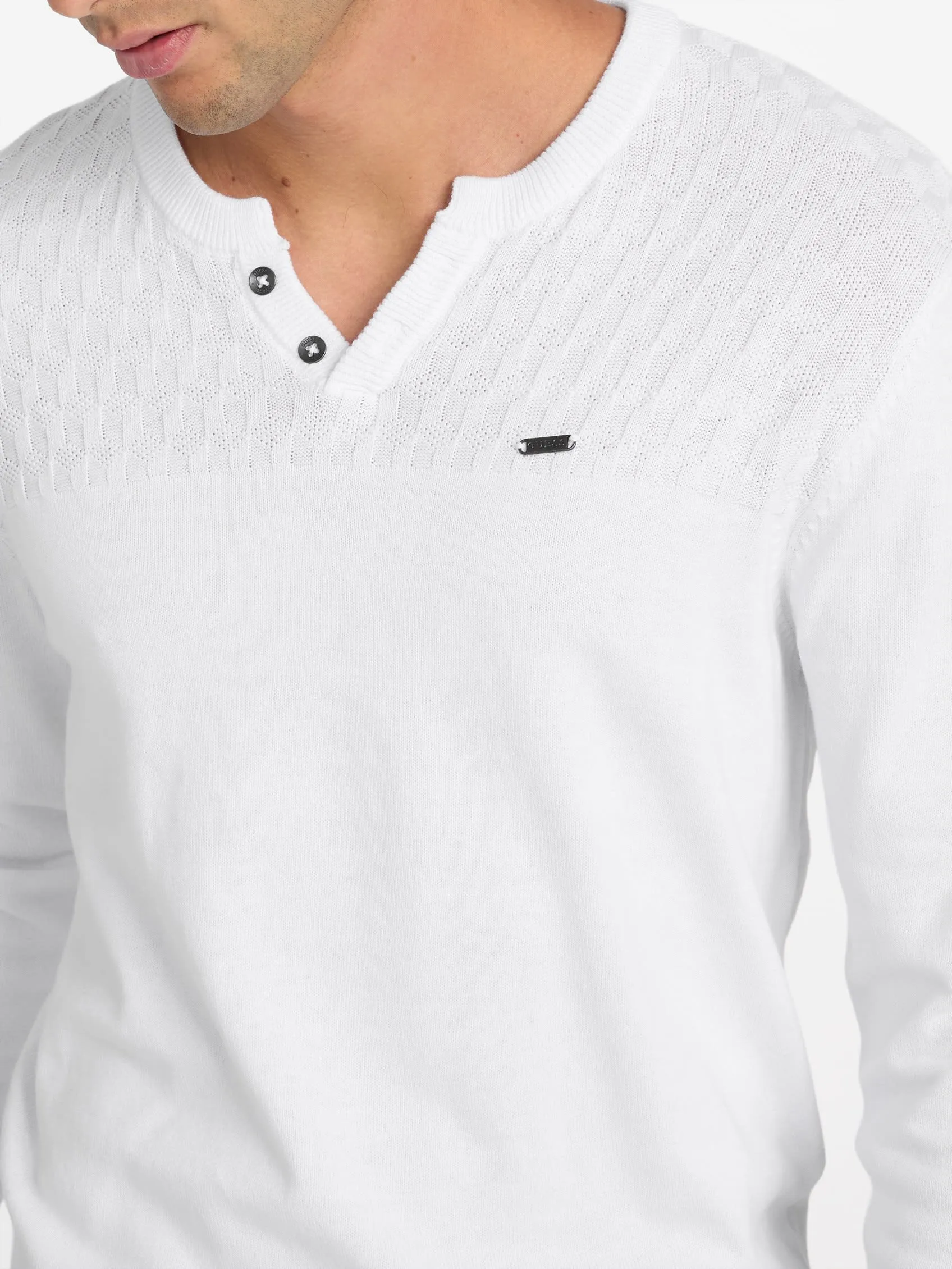 Tino Slit-Neck Sweater