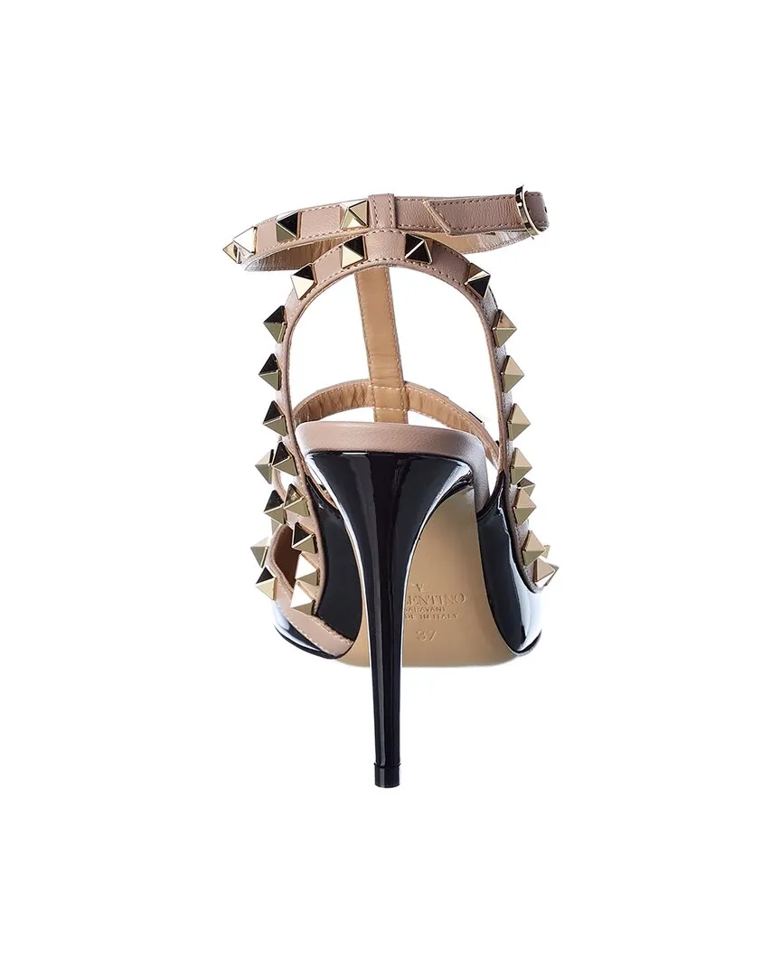Valentino Rockstud Caged 100 Patent Pump