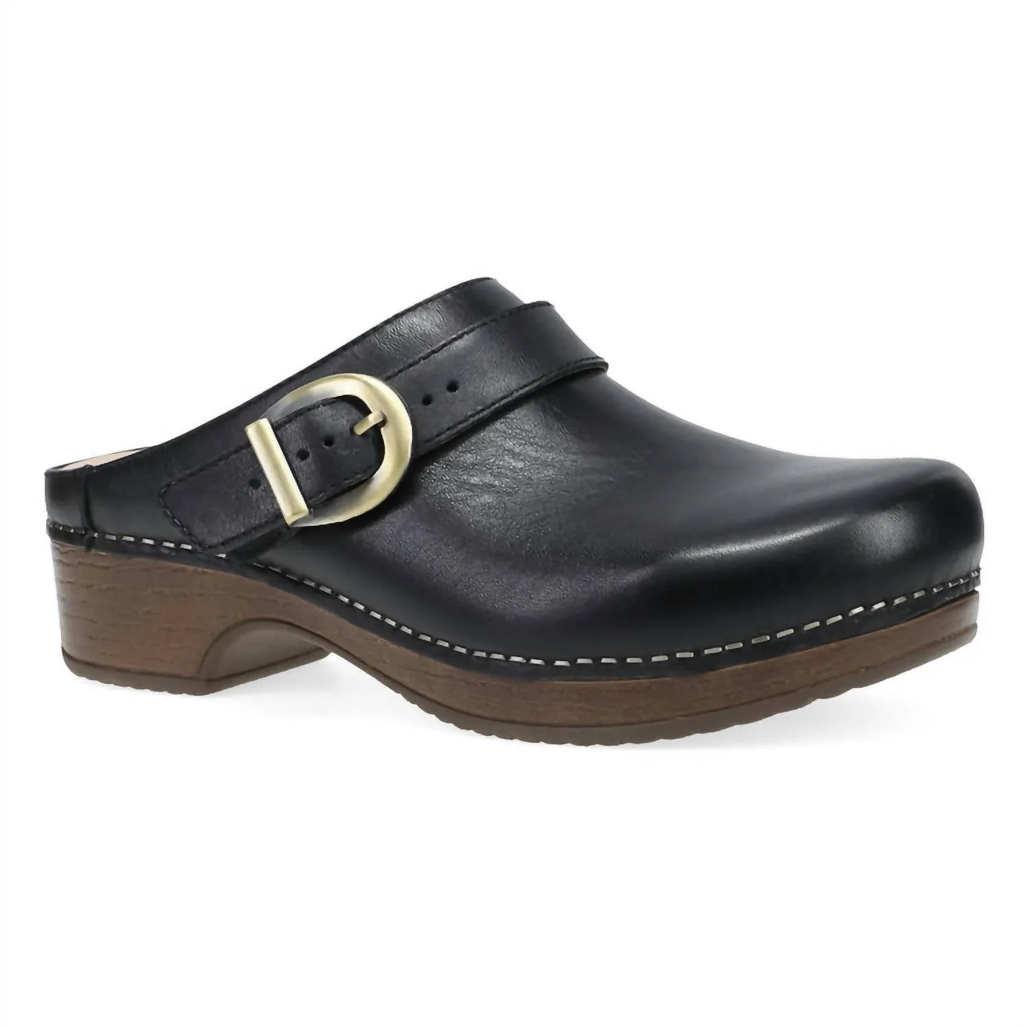 Women's Baylor Mule In Black Calf